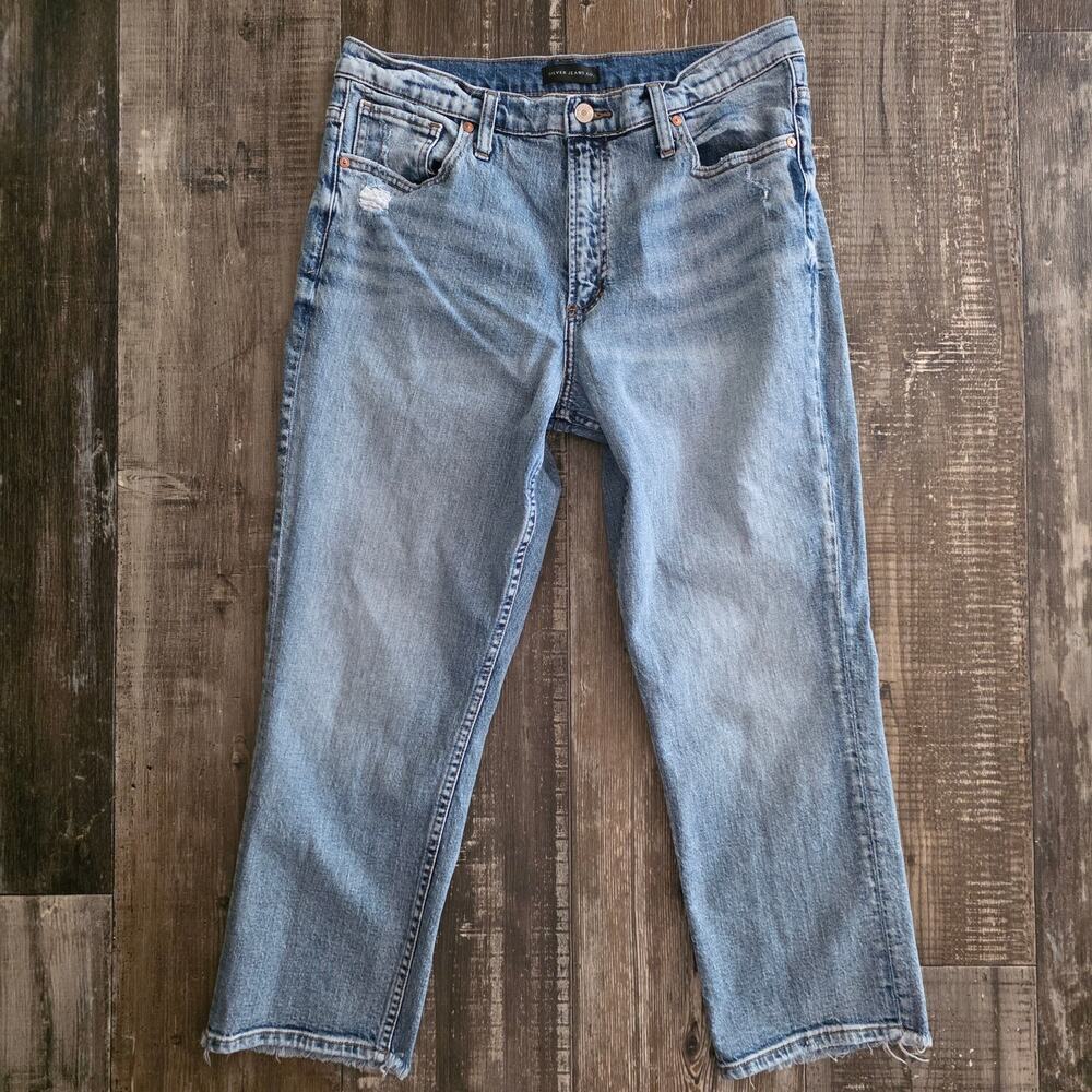 Silver Jeans Co. "Frisco Straight Crop" Women's Size 30x25